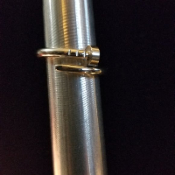 BEAUTIFUL Stainless Steel Gold Filled Nail Ring - Picture 5 of 5